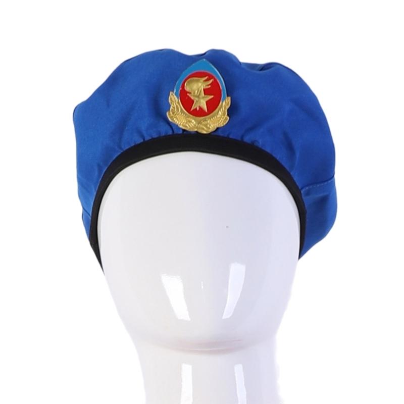 Sailor Hat Vintage Carnival Military Beret Hat Knight Felt Christmas Cosplay Sailor Hat Stage Performances Accessories