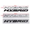 HYBRID new old style logo for Lexus ES200 GS350 RX NX300 GX LS CT Hybrid body refit accessories side door rear trunk labelimg mv3