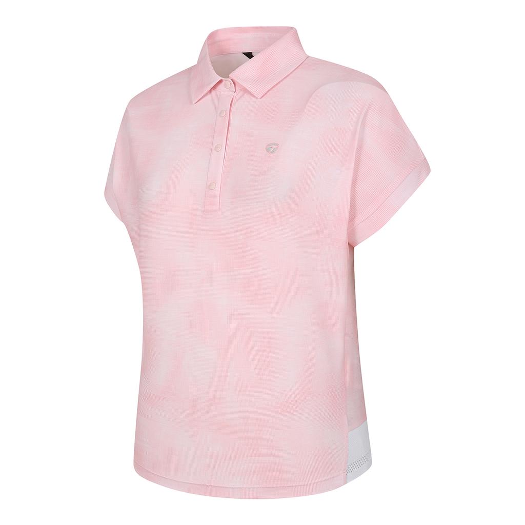 TAYLORMADE APPAREL Women'S Patterned Collared Short Sleeve T-Shirt T8031To6241-403
