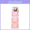 Stylish Cotton Linen Wall Organizer With 3 Compartments For Bathroom Decor