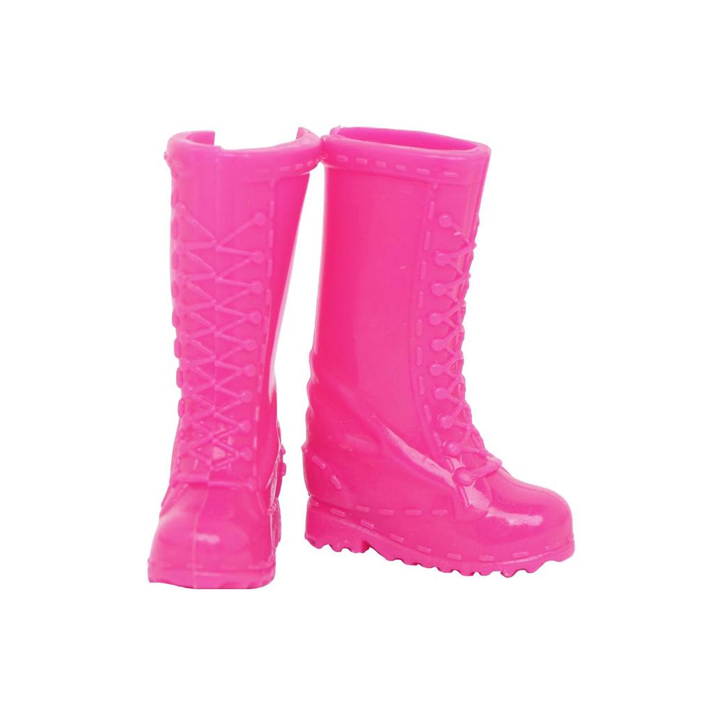 6 Pcs Fairy Tale Princess Clothes and Accessories for 30cm Doll Fashion Doll Dress with Wings Mini Magic Wand Shoes Boots Kids Toy Gift