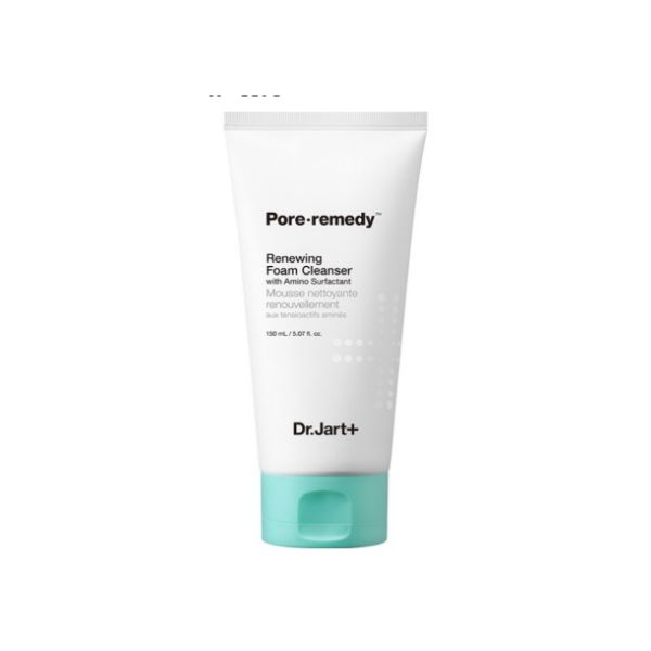 Dr. Jart+ Pore Remedy Renewing Foam Cleanser Deep Pore Exfoliating Facial Wash 150ml