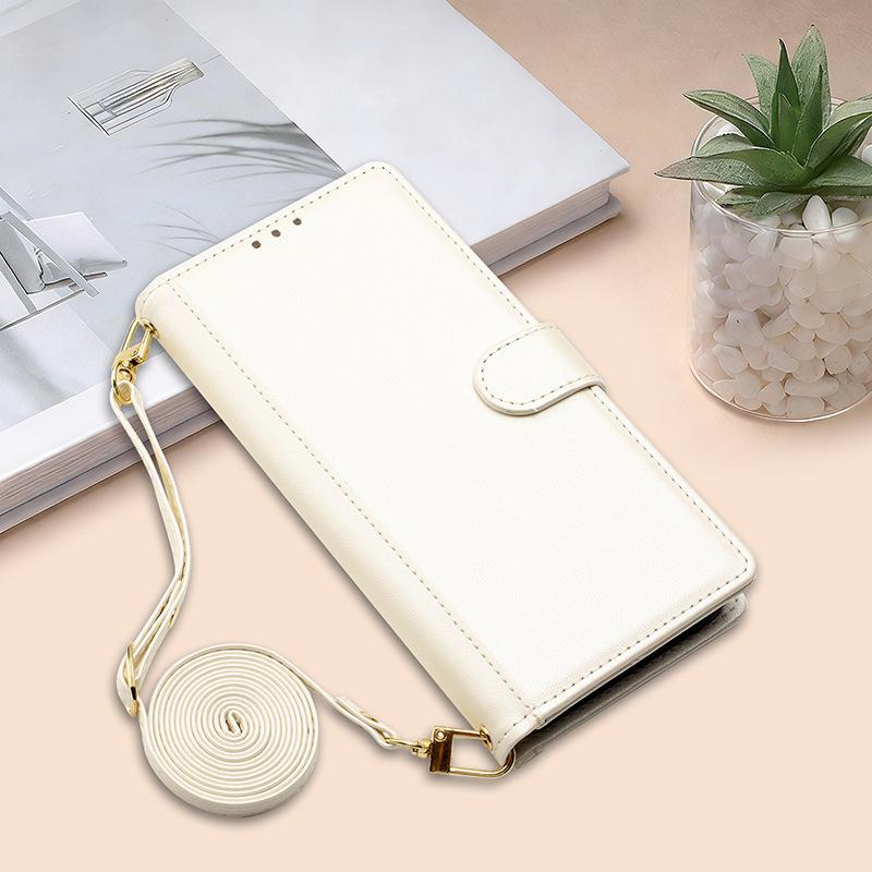 Flip Cover Mobile Phone Case Is Suitable for Apple 17E Samsung Iphone Mobile Phone Leather Case Card Magnetic Splicing Leather Protection