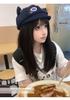 Wanderer Genshin Fairy Tale Cat Ear Cartoon Octagonal Beret for Women - Cute, Sweet, and Face-Slimming Versatile Hat