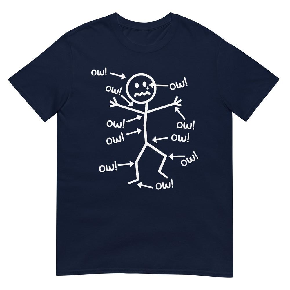 Ow Ow Ow Ow Ow Ow Ow Character TShirt S