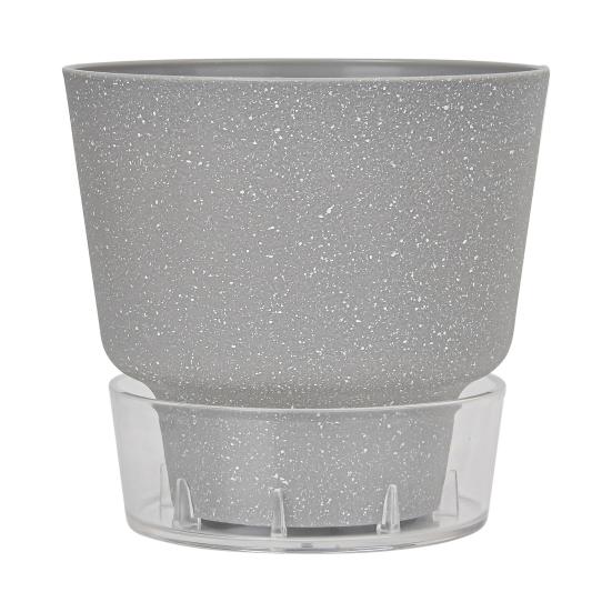 Self-Watering Flowerpot Plant Pot with Visual Reservoir Drainage Hole Self Watering Planter with Absorbent Rope for Indoor Outdoor Plants