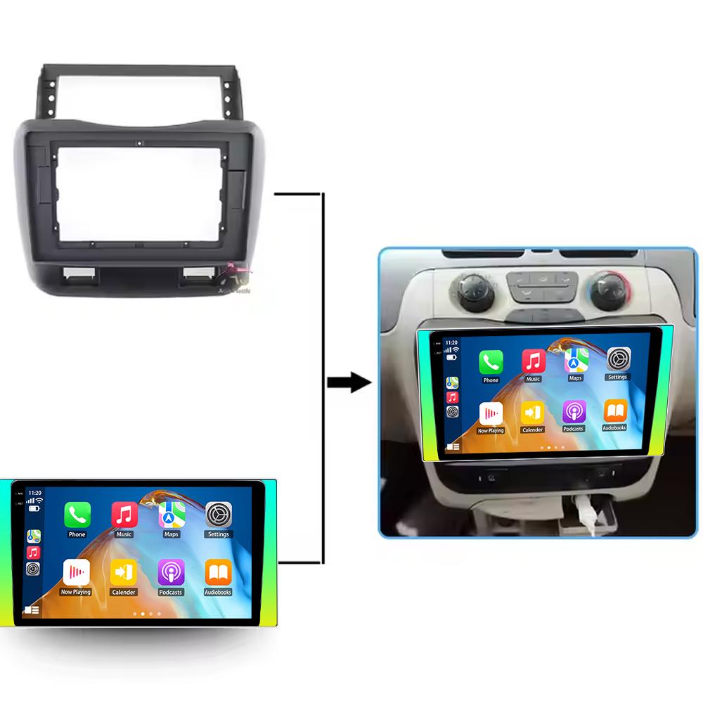 2din Android Car Radio for  JAC Refine 2011 Multimedia Video Player Navigation GPS Stereo Carplay Head Unit 4G