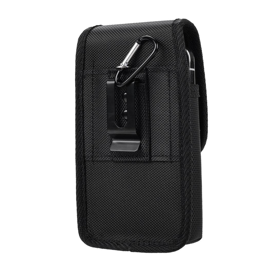 Marsupio Universale Doppio per Cellulare iPhone 16 ProMax - Custodia Protettiva in Pelle Multifunzionale e Resistente