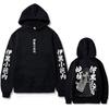 Anime Demon Slayer Serpent Hashira Iguro Obanai Graphic Hoodie Men Women Oversized Sweatshirt Men's Cartoon Streetwear
