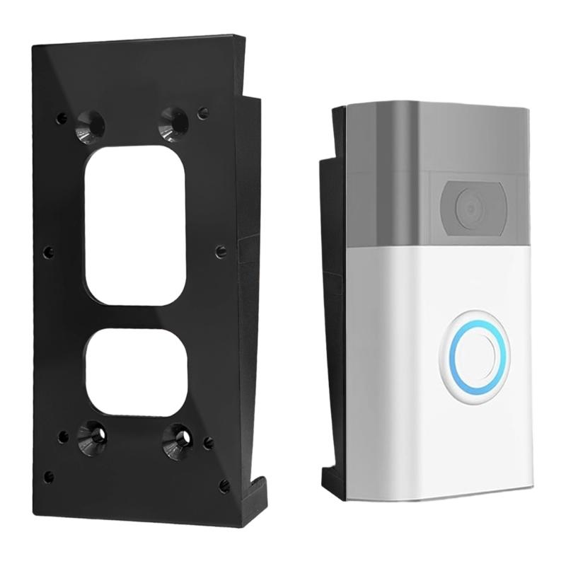 Antitheft Rings Video Doorbell Mount Adjustable Angles Doorbell Bracket Replacement Vinyls Siding Doorbell Mount