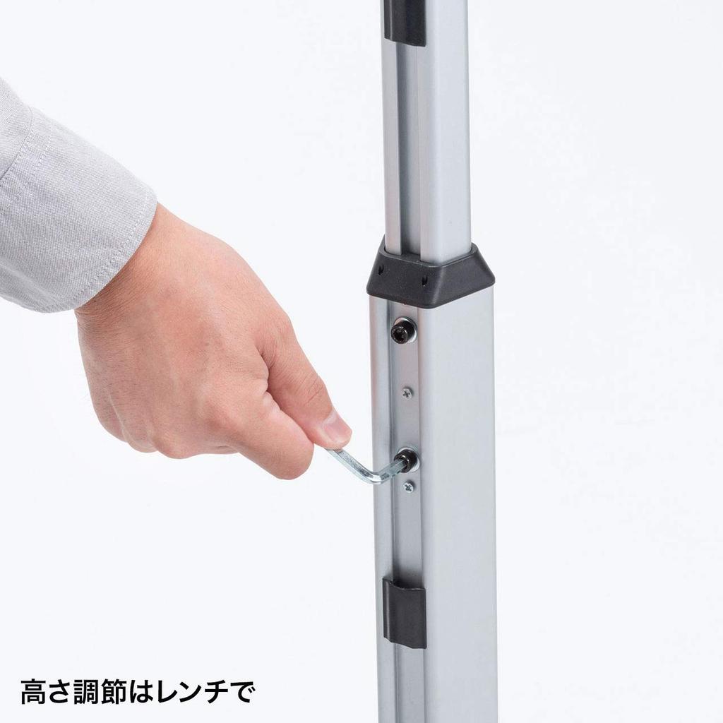 SANWA SUPPLY Support pour iPad avec Hauteur Réglable et Boîtier de Sécurité CR-LASTIP32