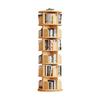 Solid Wood Rotating Bookshelf: Children's Picture Book and Toy Storage Rack