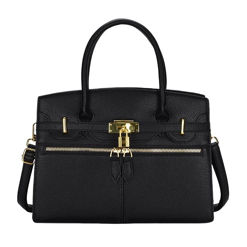 

Узор личи, легкая роскошь, большая вместимость, высокое качество, мягкая, прочная, модная, изысканная, легкая, для поездок на работу, для улицы, пляжная, кроссбоди, сумка на плечо серый