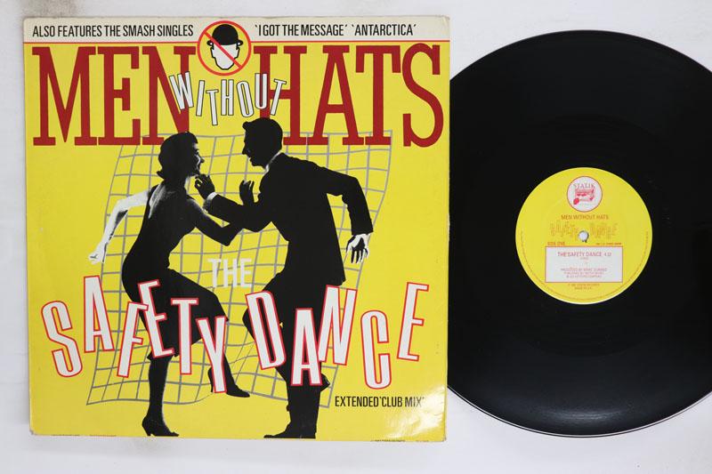 

12-дюймовая пластинка MEN WITHOUT HATS Safety Dance Extended Club Mix TAK112 Statik Records 1982 UK Dance Electronica Б/у