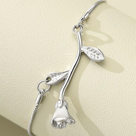 Women Bracelet Bright Luster Decorative Adjustable Comfortable All-match Jewelry Gift Simple Ladies Fresh Literature