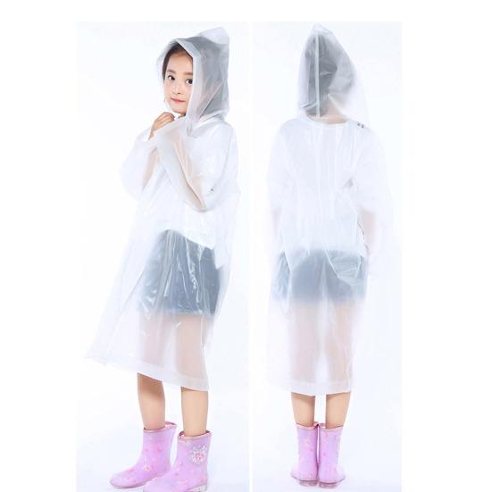 Raincoat Colorful Windproof Fast Drying Convenient Children Raincoat for Fishing