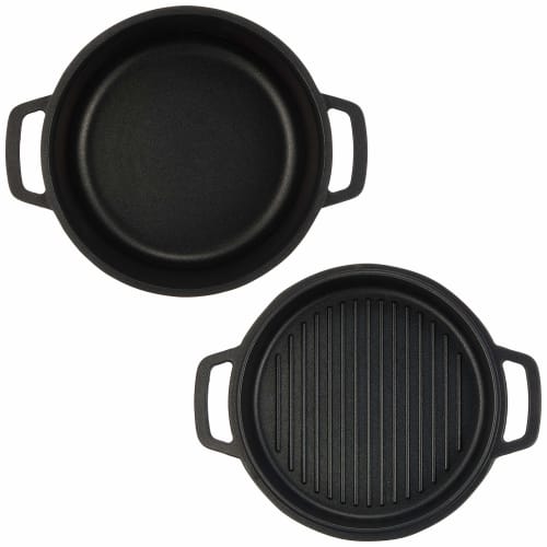 Cotta Waterless Cooking Pot, Silver, Diameter: 20cm, Height: 9.5cm, Lid: 3cm, 92081