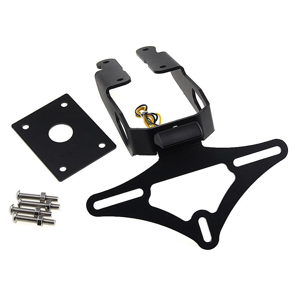 

Кавасаки Z650 (2017-2019) Изготовленный на заказ держатель и кронштейн заднего номерного знака чёрный