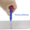 Spring Loaded Center Hole Punch for Metal Wood Plastic Glass and Marble