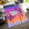Grand Theft Auto Floor Rug Office Rug Suitable for Balcony Bedrooms Entryway Dormitory Antislip Carpet Anime Office Decor Wedding Party Gift