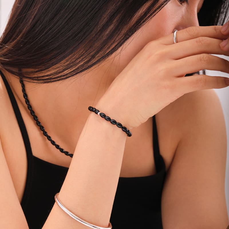 cotoit Black Berries beads Bracelet