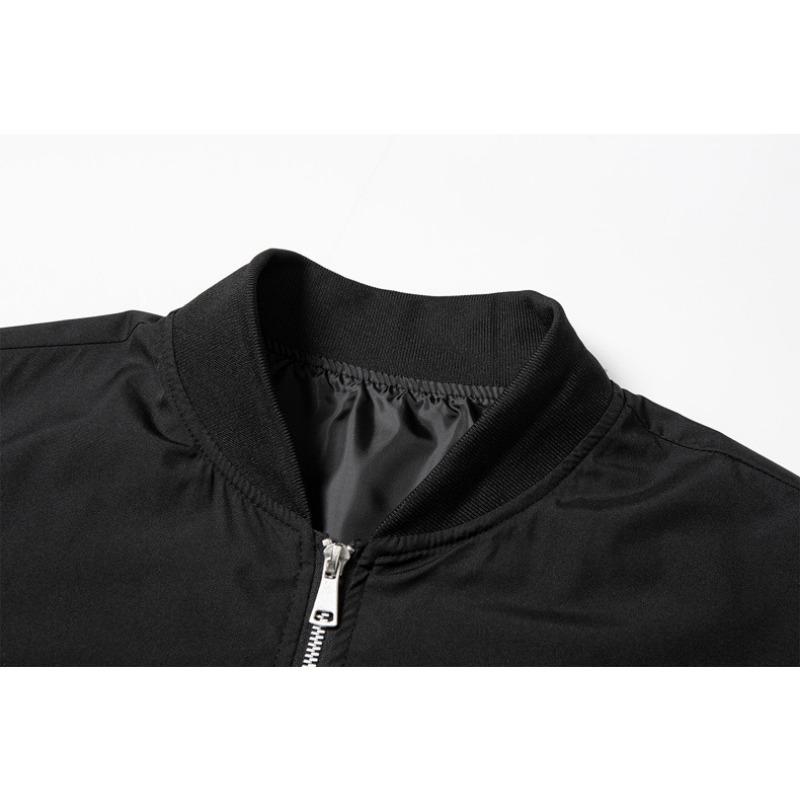 Men S Casual Warm Stand Collar Loose Fit Padded Jacket