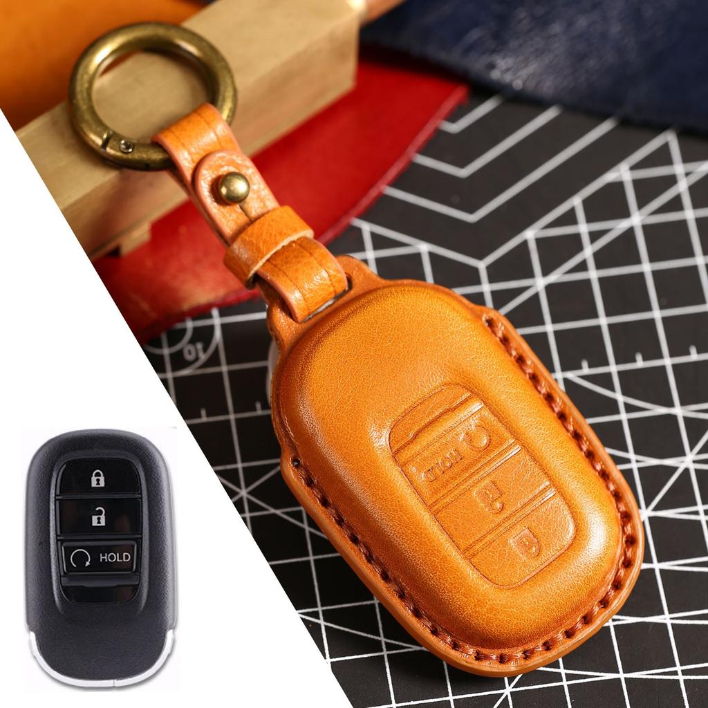 Applicable to Honda Civic key cover 11th generation 2022 new Honda Civic four-button men's leather key case buckle