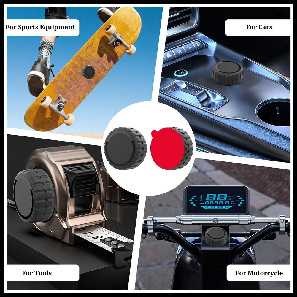 For Apple Airtag Holder Waterproof Protective Cover Anti-Lost GPS Tracker Holder Case with Adhesive Sticker for Car Bike Drone