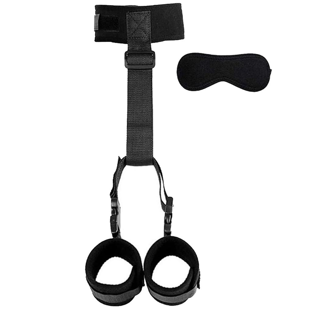 Handcuff Eye Blindfold Sex Restraint Handcuffs  Adult Game Sextoy SM Slave Backhandcuff Bandage Couple Bed Game Sex Toys