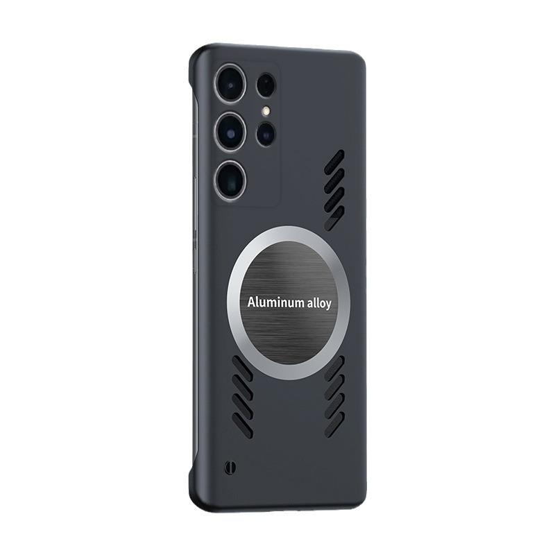 Magnetický Drop-Proof Pouzdro na Telefon pro Samsung S24, S23, S22 - Bezrámový Chladicí Design