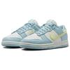 Nike Sneakers Dunk Low Ocean Bliss da Donna Bianco Vela Tinta Citron DD1503-123