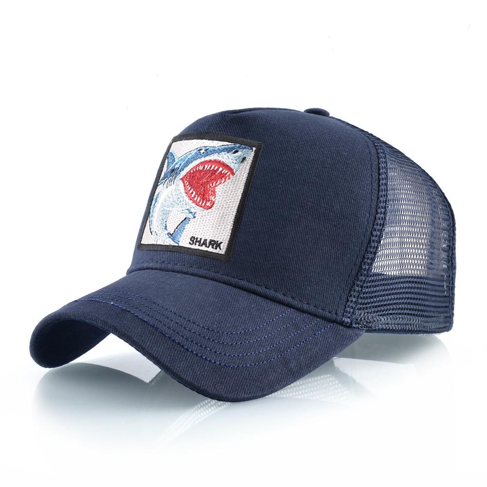 Four Seasons Trucker Cap Men Women Snapback Hip Hop Baseball Cap With Embroidery Scorpion Patch Adjustable Visor Hat
