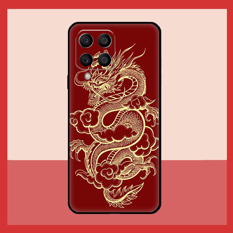 Chinese Dragon Case For Samsung Galaxy M11 M31 M14 M34 M54 M12 M32 M52 M15 M13 M06 M16 M36 M56 M53 M35 M55