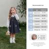 [2026 Spring Collection] Girls' Washed Denim Pinafore Skirt - Children's Spring Fashion
