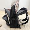 Cartoon Student Schoolbag Color Contrast Large Capacity Backpack with Coin Purse