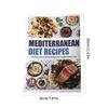Mediterranean Diet Food List Mediterranean Meal Plan Chart Wall Art,Health Food Guide for Daily Diet Plan Beginner