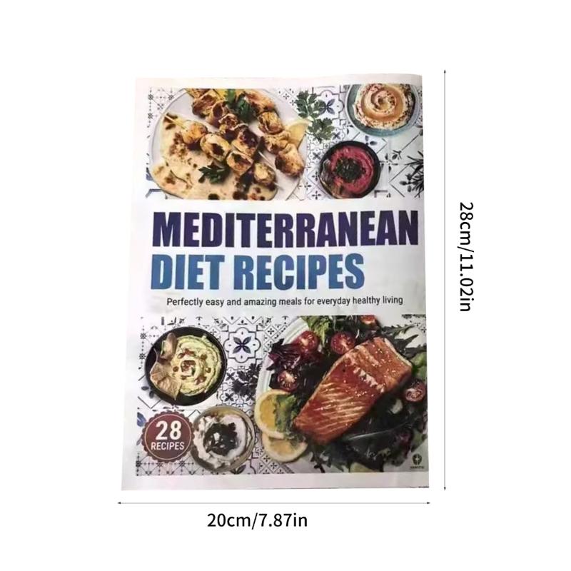 Mediterranean Diet Food List Mediterranean Meal Plan Chart Wall Art,Health Food Guide for Daily Diet Plan Beginner