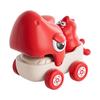 Pull-String Dinosaur Toy Car - Cartoon Animal Gift for Boys