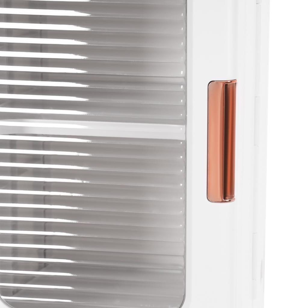 Schmaler Aufbewahrungsschrank mit Türen und Regalen Hoher schmaler Badezimmerschrank Küchenschrank mit verstellbarem Regal Schrank