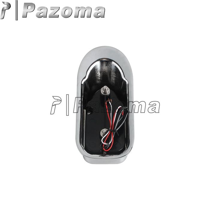 Shockproof & Weatherproof Universal Motorcycle Tail Light for Most Motorcycles/Cafe Racer Choppers/Custom Projects