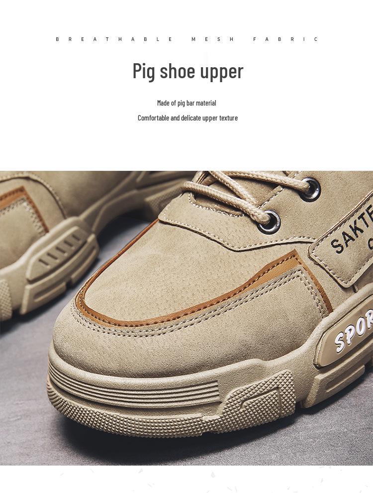 Northeast Men's 2025 Winter Snow Boots with Fur, High-Top, Plus Velvet Lining