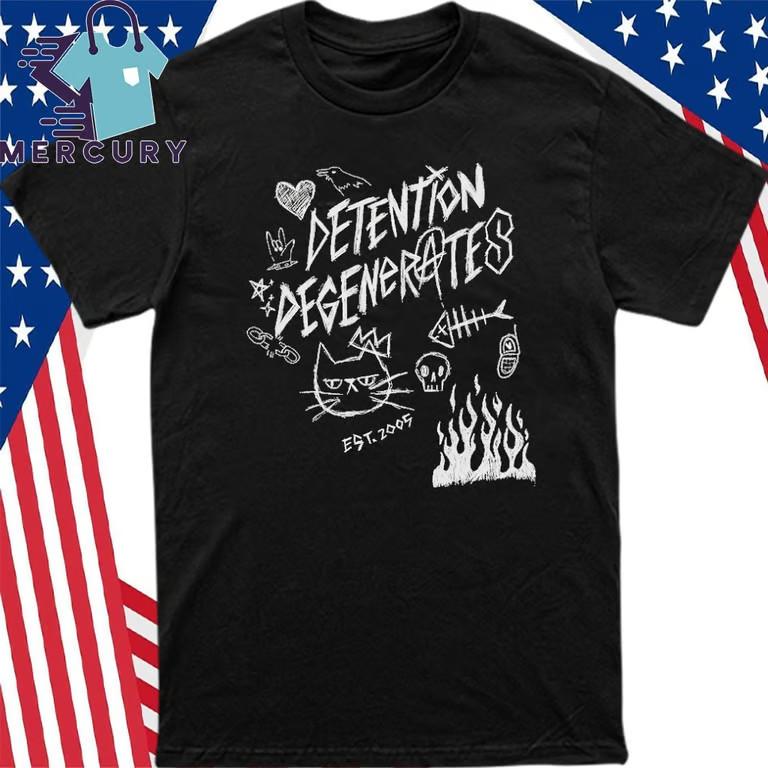 Detention Degenerates Est 2005 Graphic T-Shirt Unisex T-Shirt S