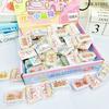 5Pcs Dollhouse Simulated Pencil Case Pretend Model Miniature Stationery Set Pendant Play  Mini Stationery Box Lifelike Design