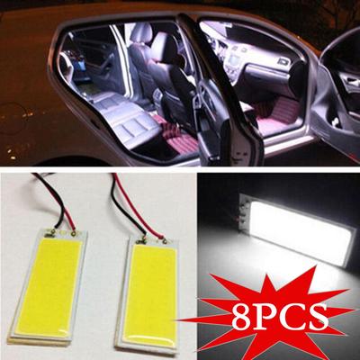 2pcs 6w t10 cob