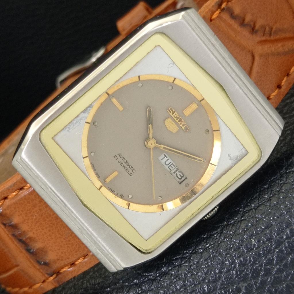Seiko 5 AUTOMATIC VINTAGE 2919A JAPAN BOY ORIGINAL DIAL WATCH A704284-1 R213i-a704284