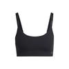 Active Micro-Flex Scoop Lounge Bra Solid Logo Casual Bra Women Underwear Black GB1241