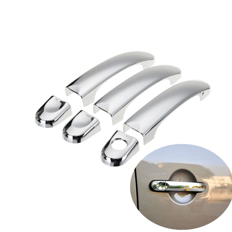 

FUNDUOO для Volkswagen VW T5 T6 Transporter Caravelle Multivan California Chrome Крышка дверной ручки автомобиля