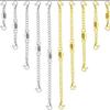 Set of 10 Magnetic Jewelry Clasps for DIY Bracelets with Chains