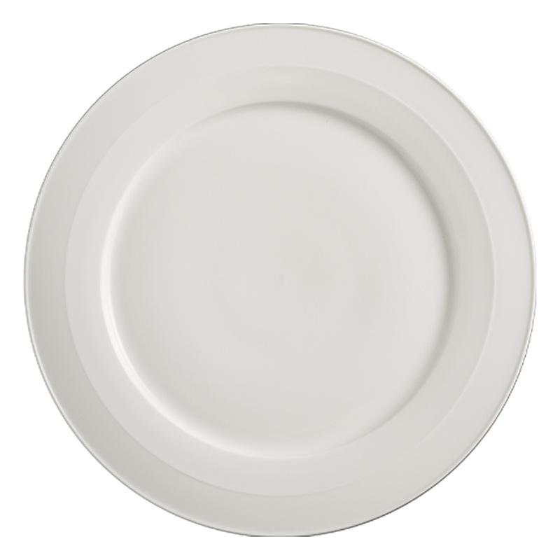 Nordisk biff tallrik, Vit platt tallrik, High-end familje grönsakstallrik, Hotell restaurang buffé tallrik, B&B frukosttallrik