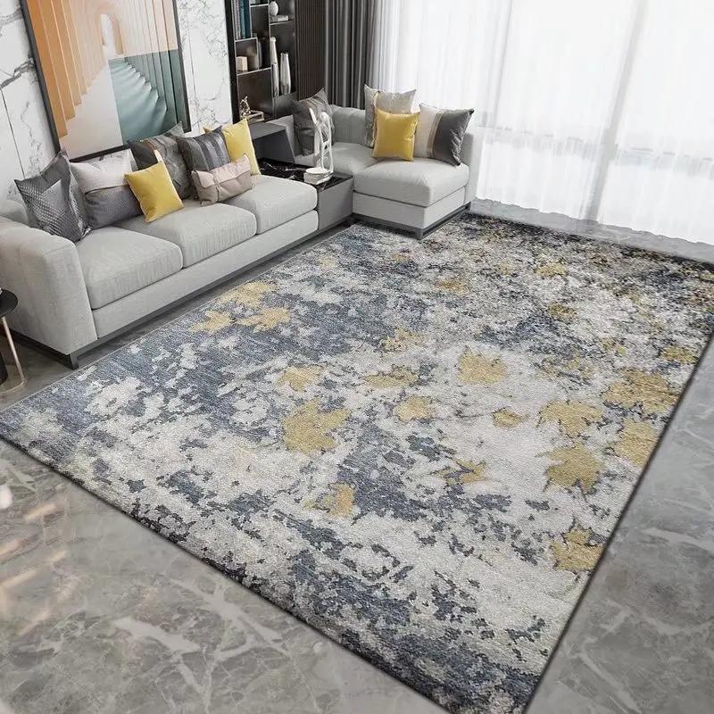 New Printed Pattern Carpet Living Room Sofa Decoration Mats Home Bedroom Kitchen Entrance Rugs Bathroom Balcony Anti Slip Pad